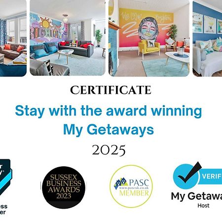 Central Lanes Pad By My Getaways Free Parking For One Car 브라이턴 외부 사진