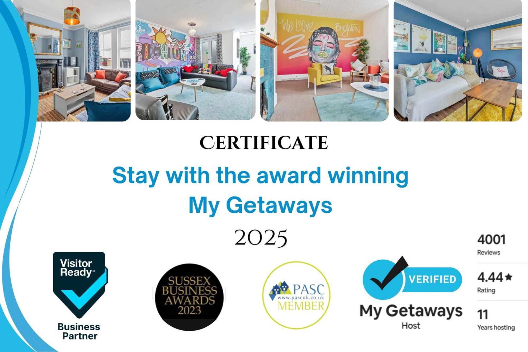 Central Lanes Pad By My Getaways Free Parking For One Car 브라이턴 외부 사진